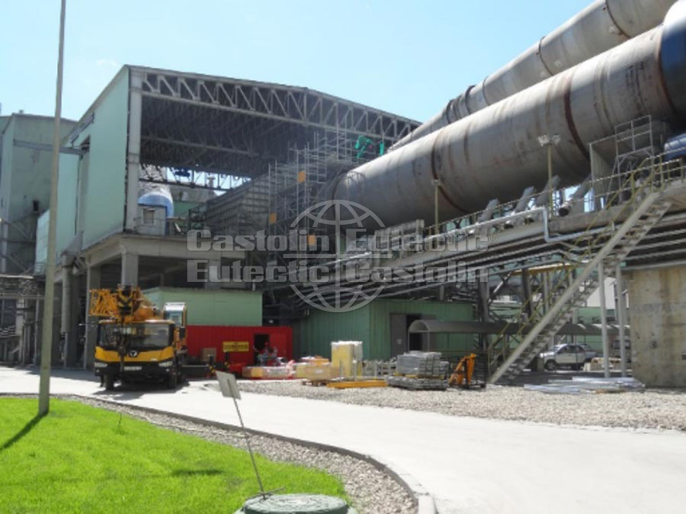 Бандаж клинкерной печи